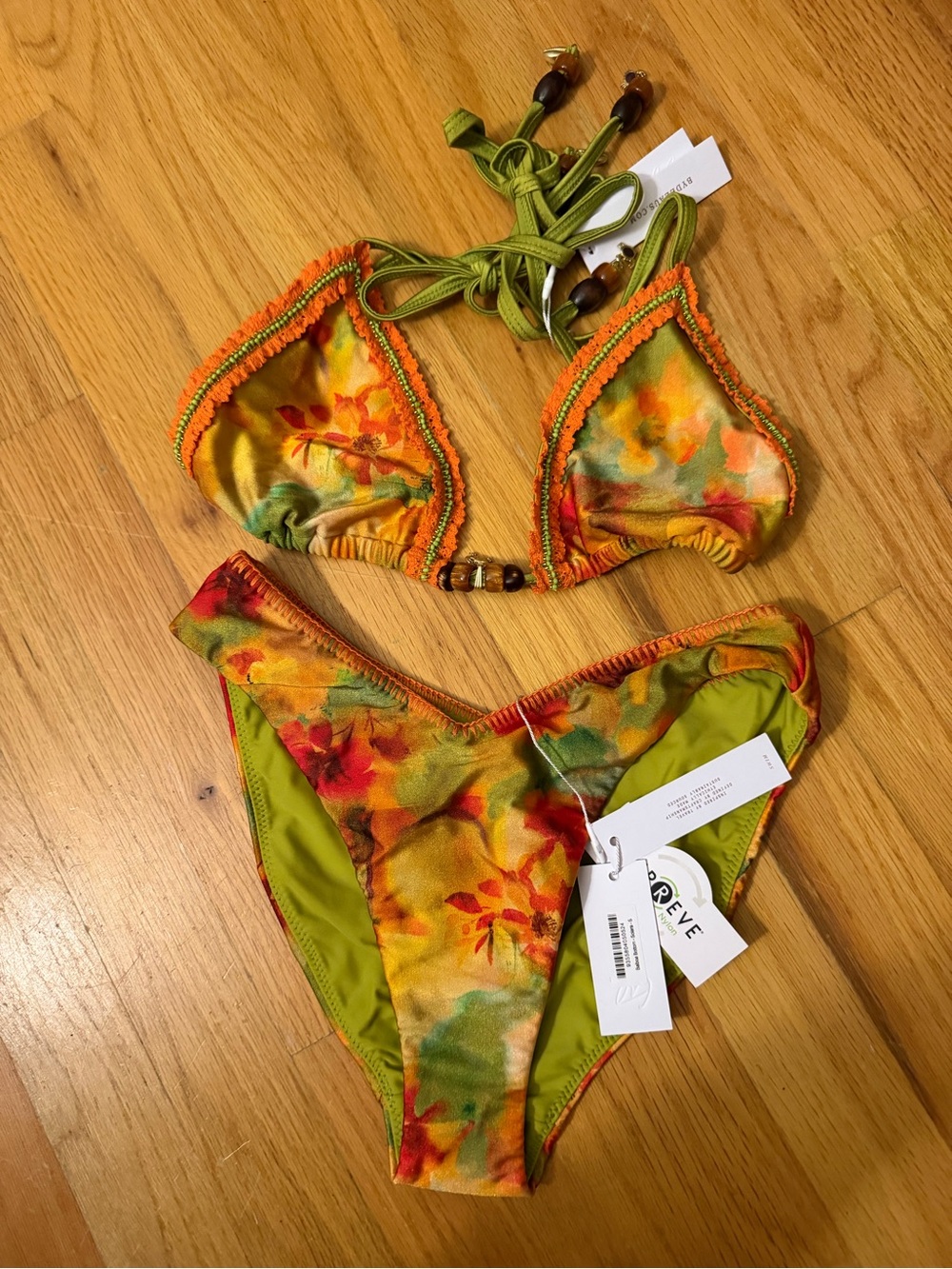 Bydee Australia balboa bottom and Barcelona top in solara print
